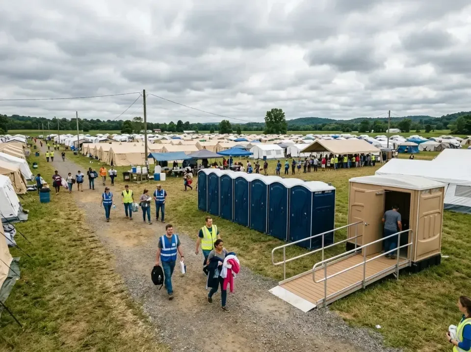 disaster-relief-camp-restrooms-010 — frequently asked questions, Dumpster & Portable Bathrooms Rental in Noblesville, IN
